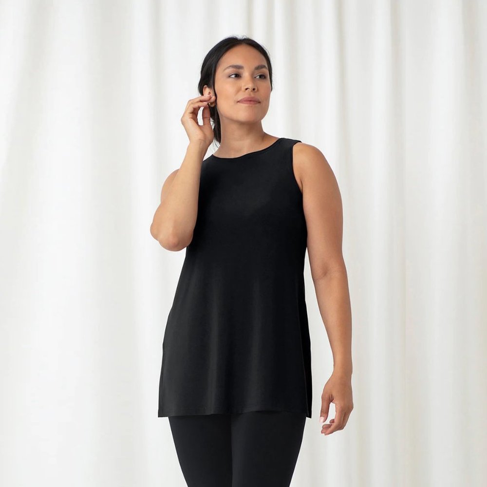 Sleeveless Nu Ideal Tunic - Black